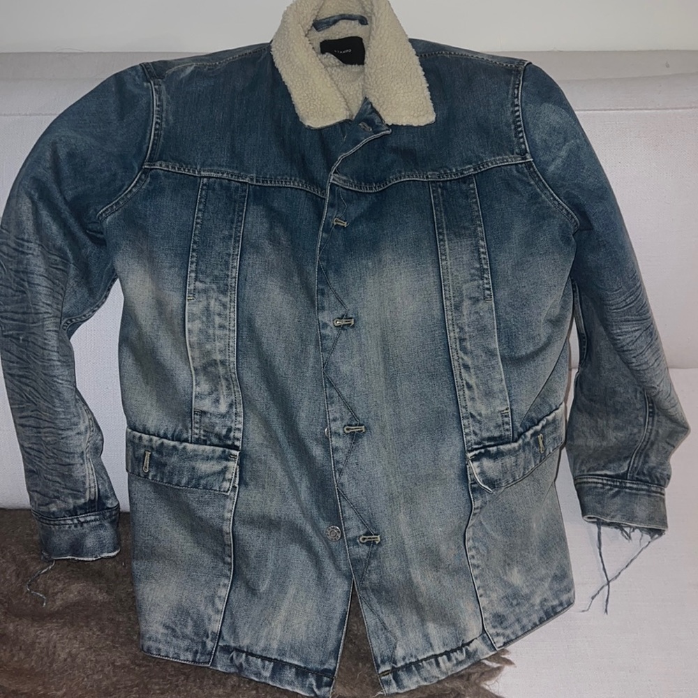 Stampd La Sherpa jean jacket